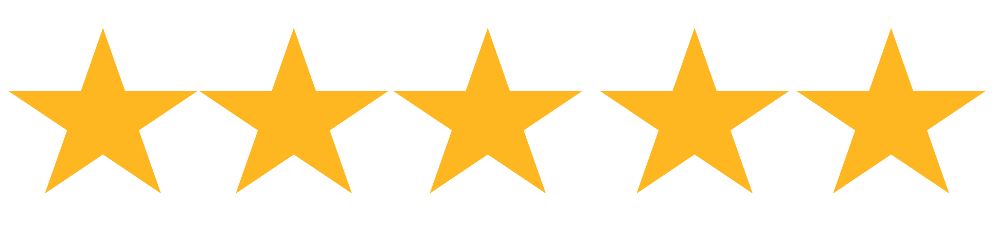 5 Star Rating Review Transparent PNG